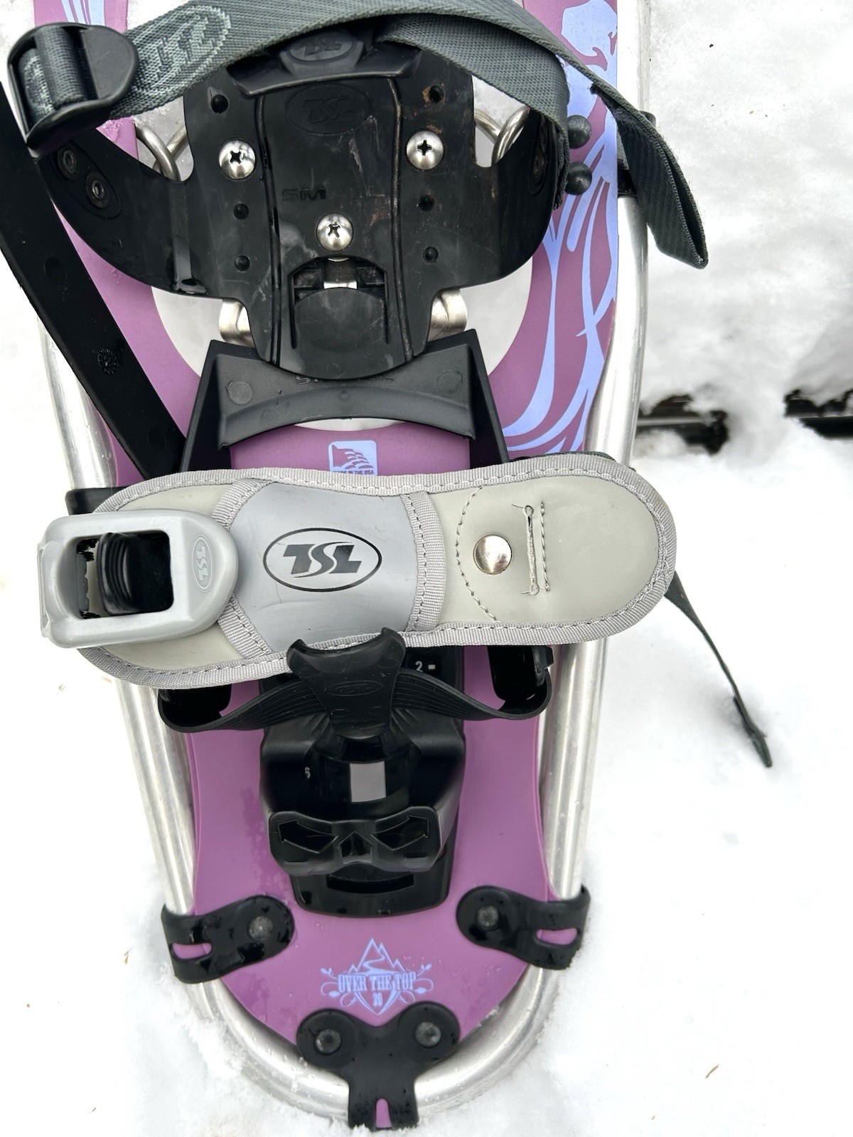 TSL WOMENS SNOW SHOES OVER THE TOP- MADE IN VERMONT U.S.A. - Adjustable Size