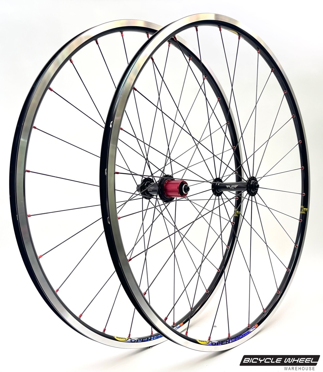 Mavic Open Pro 700c Wheel Set Road Sealed Bearing Hubs 8,9,10 or Road 11 spd