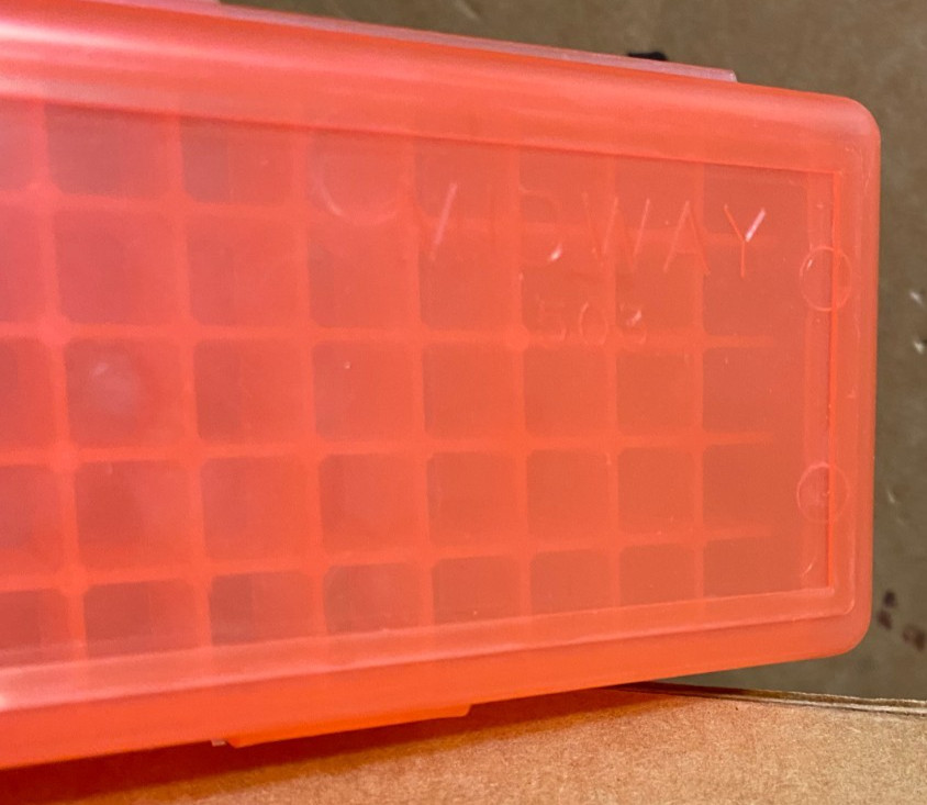 MIDWAY #503 Ammo Box, 50 Rounds Red Lot of 10 NEW