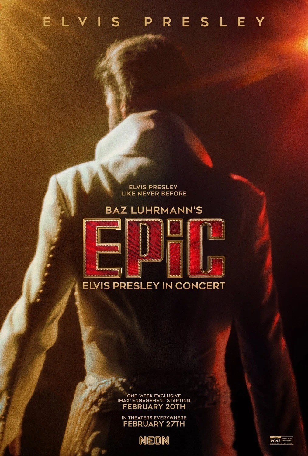 EPiC Elvis Presley in Concert (2026) Movie Poster