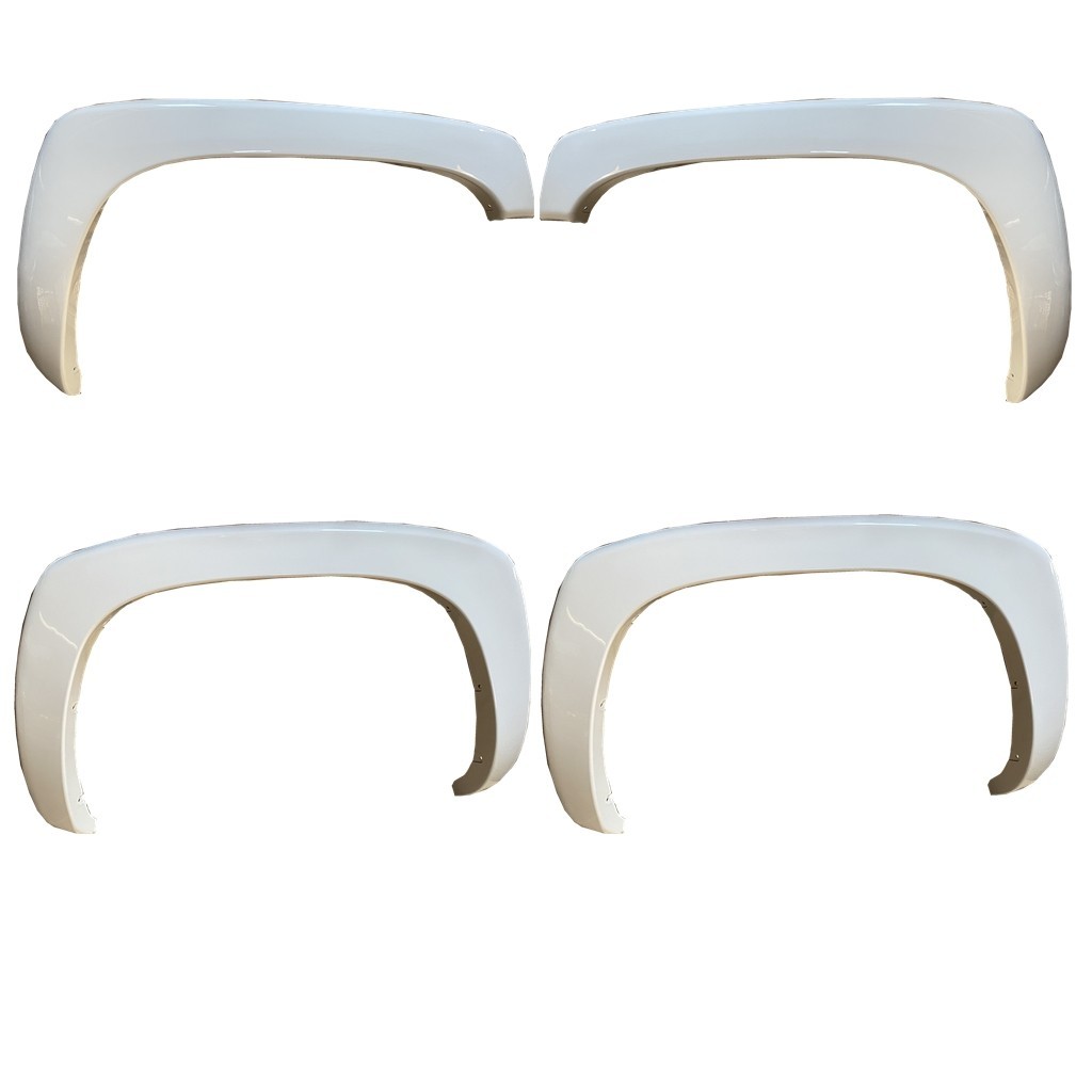 For 99-06 Chevy Silverado Sierra  paited WHITE  Fender Flares OE Style 4 PCS
