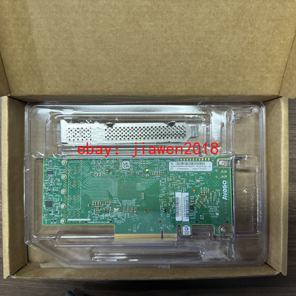 Lenovo 430-16i LSI SAS3416 9400-16i Tri-Mode HBA Controller 12G IT Mode NAS US