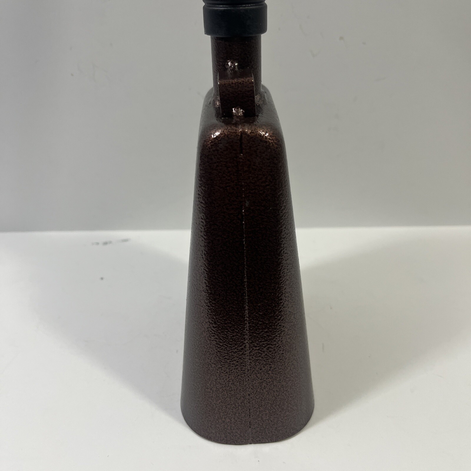 WMM Copper Hand Held Cow Bell Cheering Instrument Sports Music Events 11” New