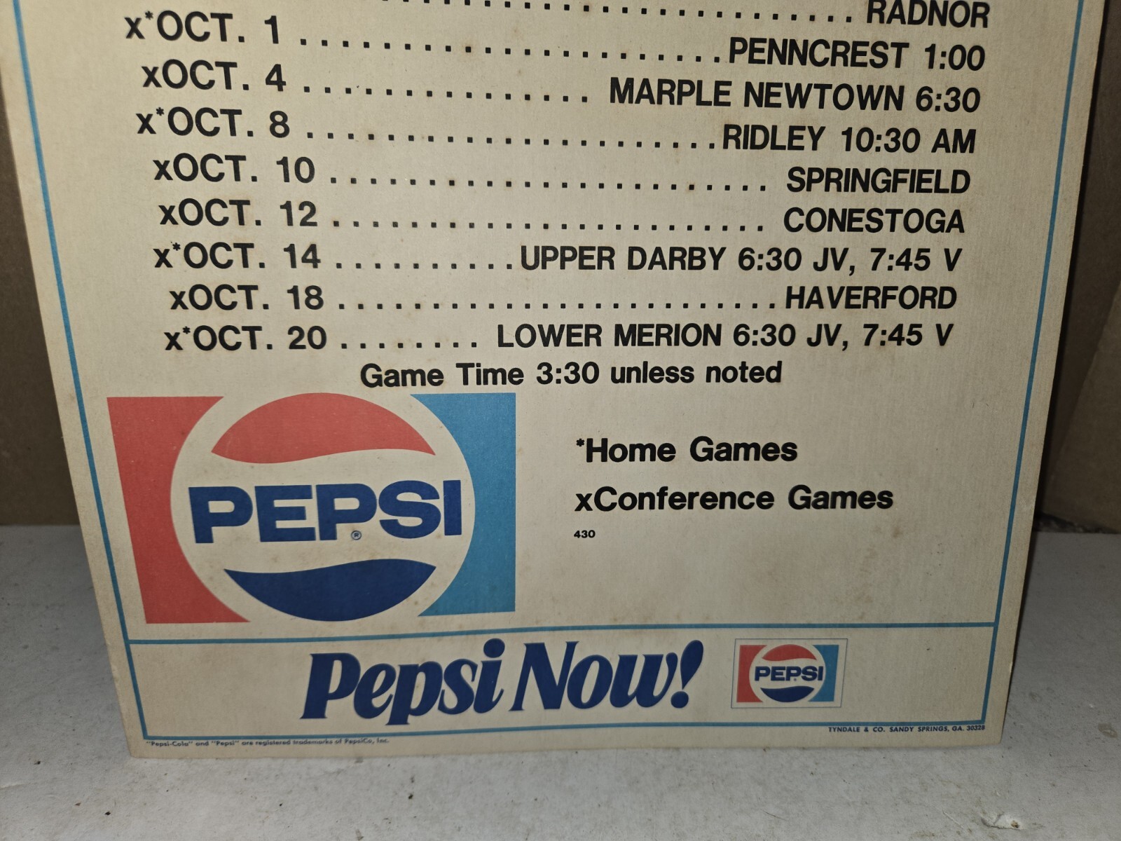 3 Vintage 80s Nether Providence,Strath Haven High School Soccer Schedules,Pepsi