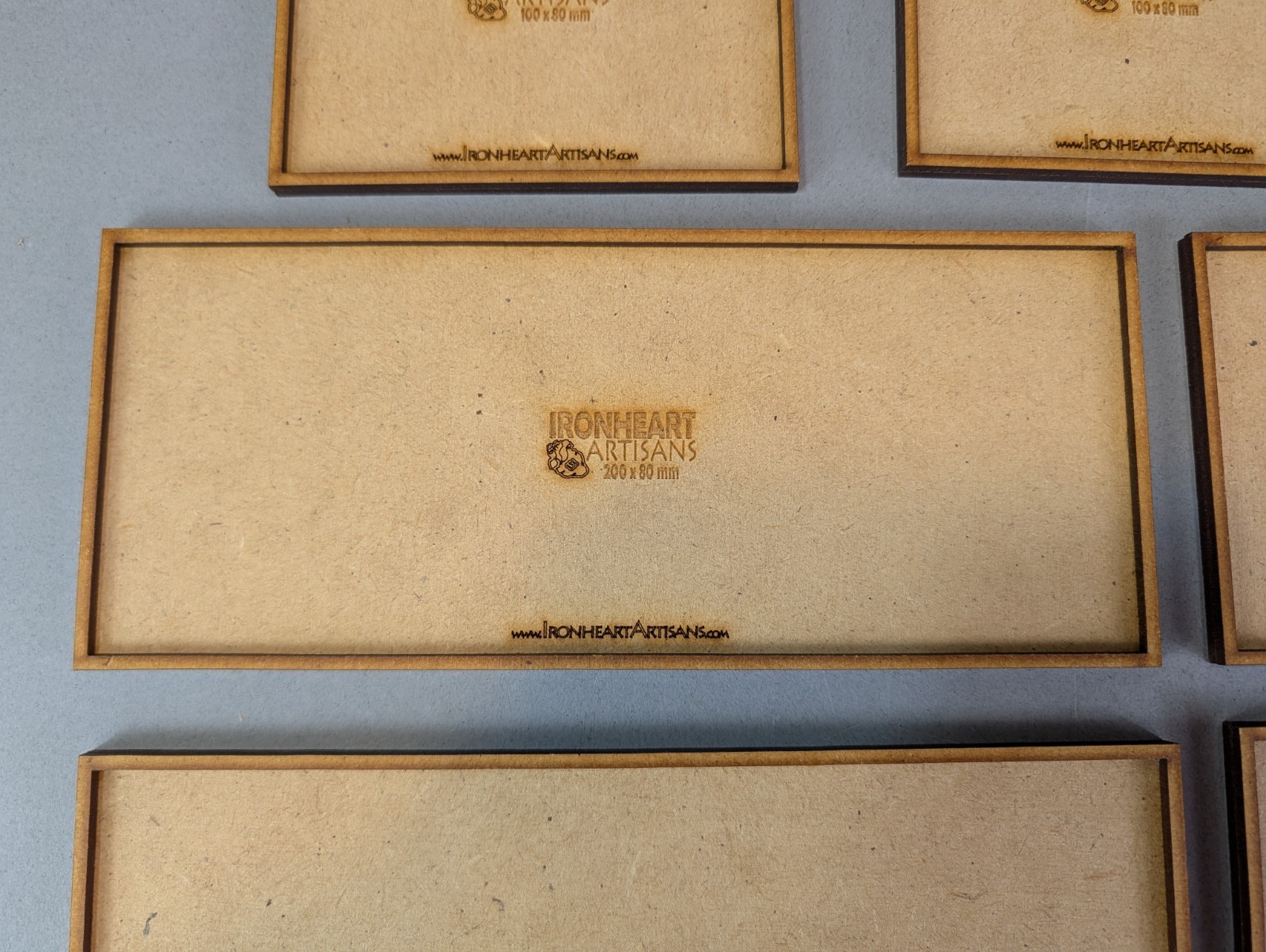 Ironheart Artisans Wooden Movement Trays LOT