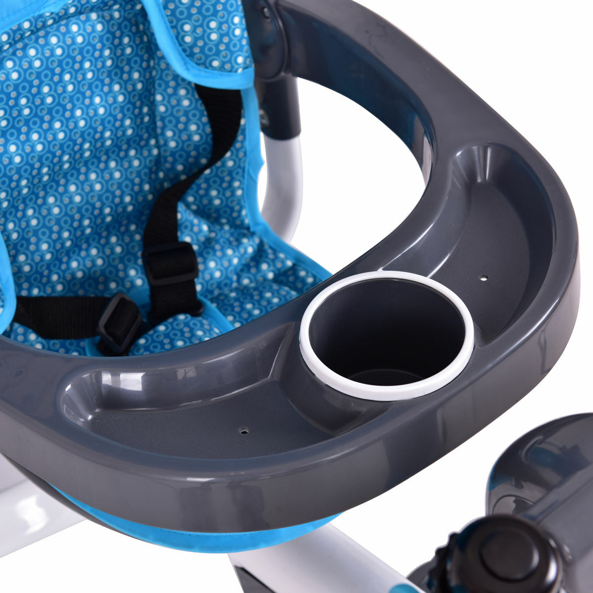 Blue Baby Stroller Tricycle Detachable Learning Toy Bike