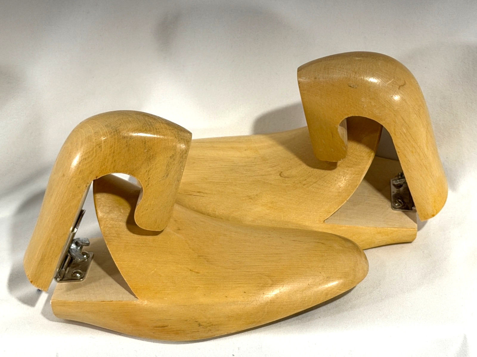 Vintage D Mackay Mens Wooden Shoe Tree Stretchers Made in New York USA