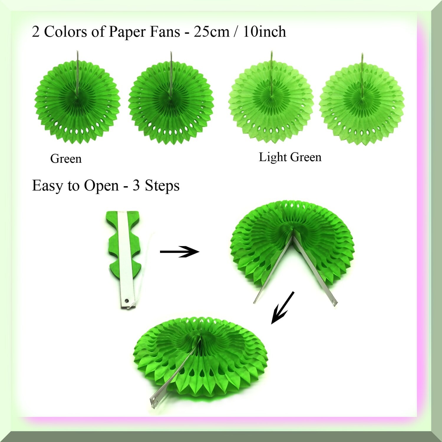 Greenery Birthday Party Decorations Kit