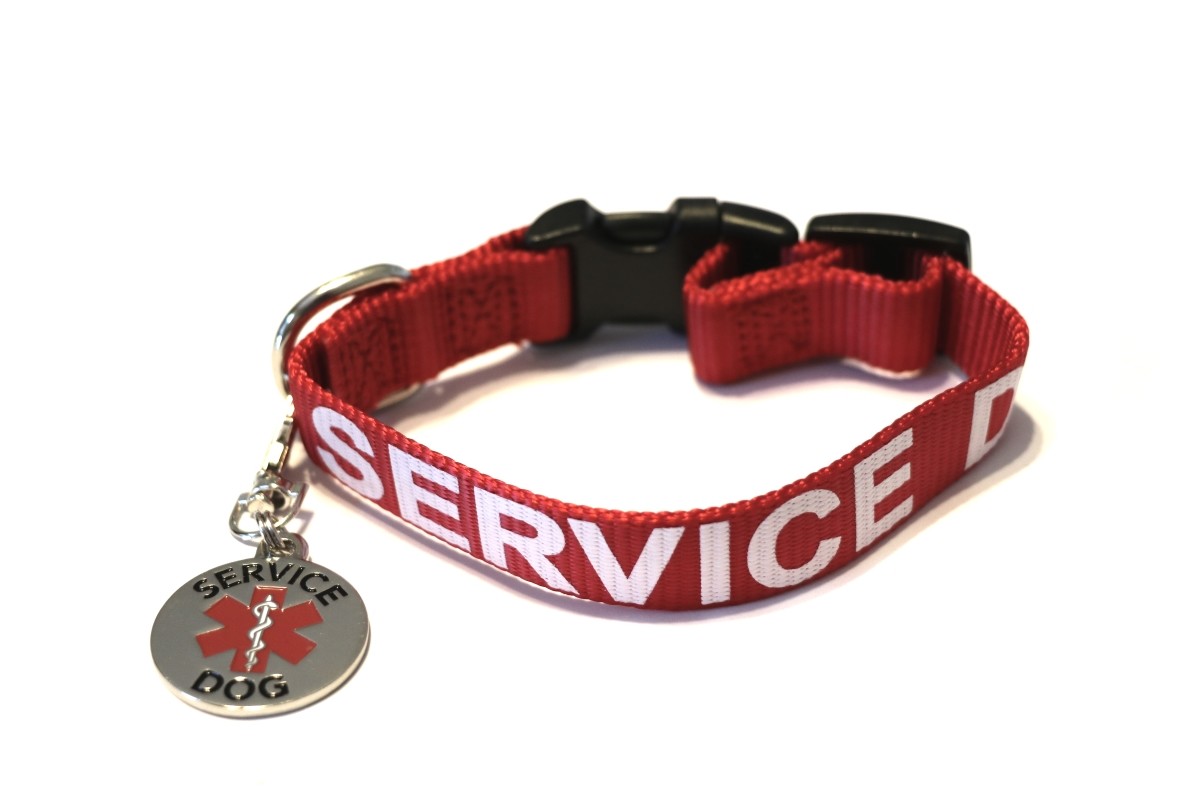 Service Dog | Emotional Support Animal Dog Collar Tag Harness ALL ACCESS CANINE™