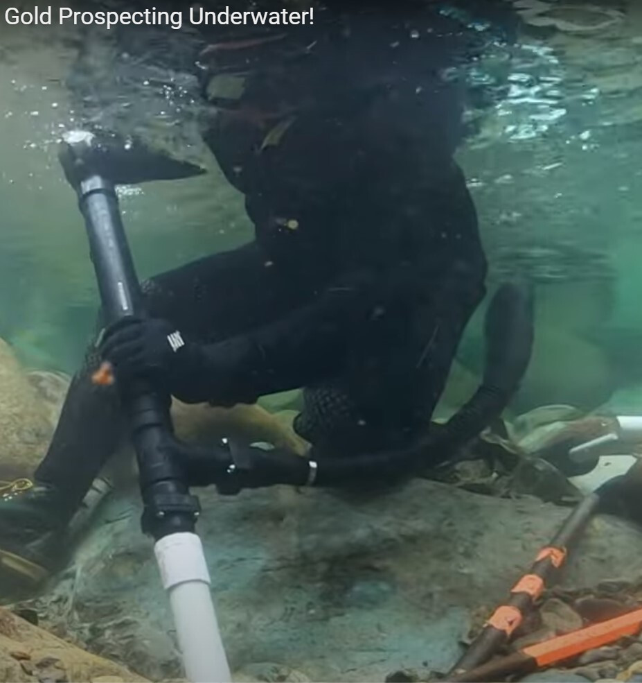 GOLD-n-SAND Hand Dredge X-Stream Hybrid Pro with Ergo the Handle FREE SHIPPING!