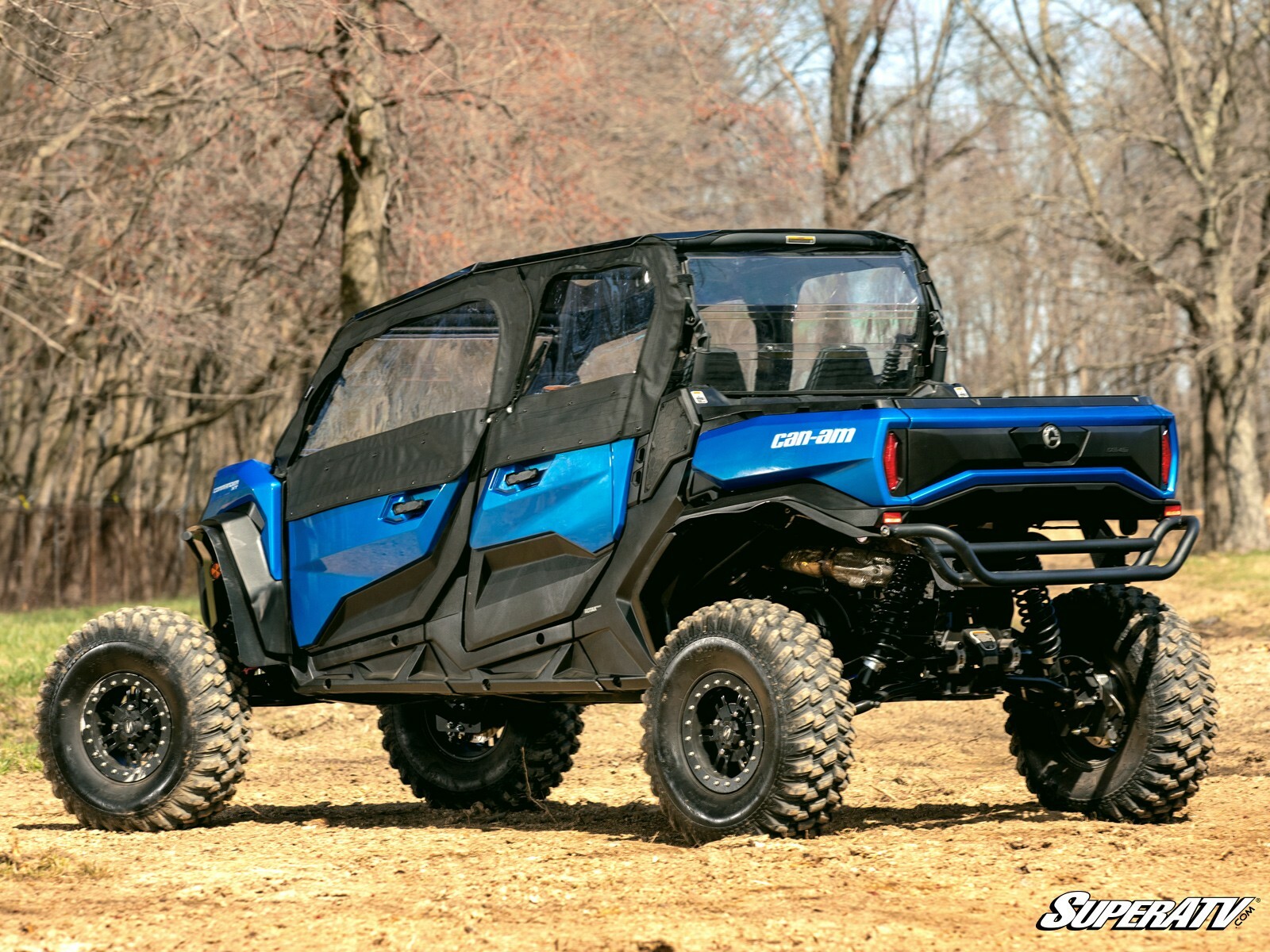 SuperATV Soft Cab Enclosure Doors for Can-Am Commander 1000 MAX (2021+)