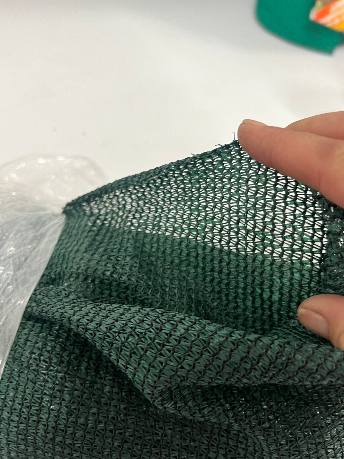 4 ROLLS Commercial Sun Shade Fabric - 20+ ft L x 6 Ft W Each Roll Heavy Green