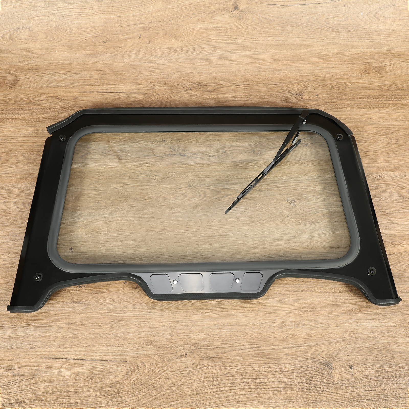 Glass Front Full Windshield For 2019+ Polaris RZR XP/ XP4 1000 Black