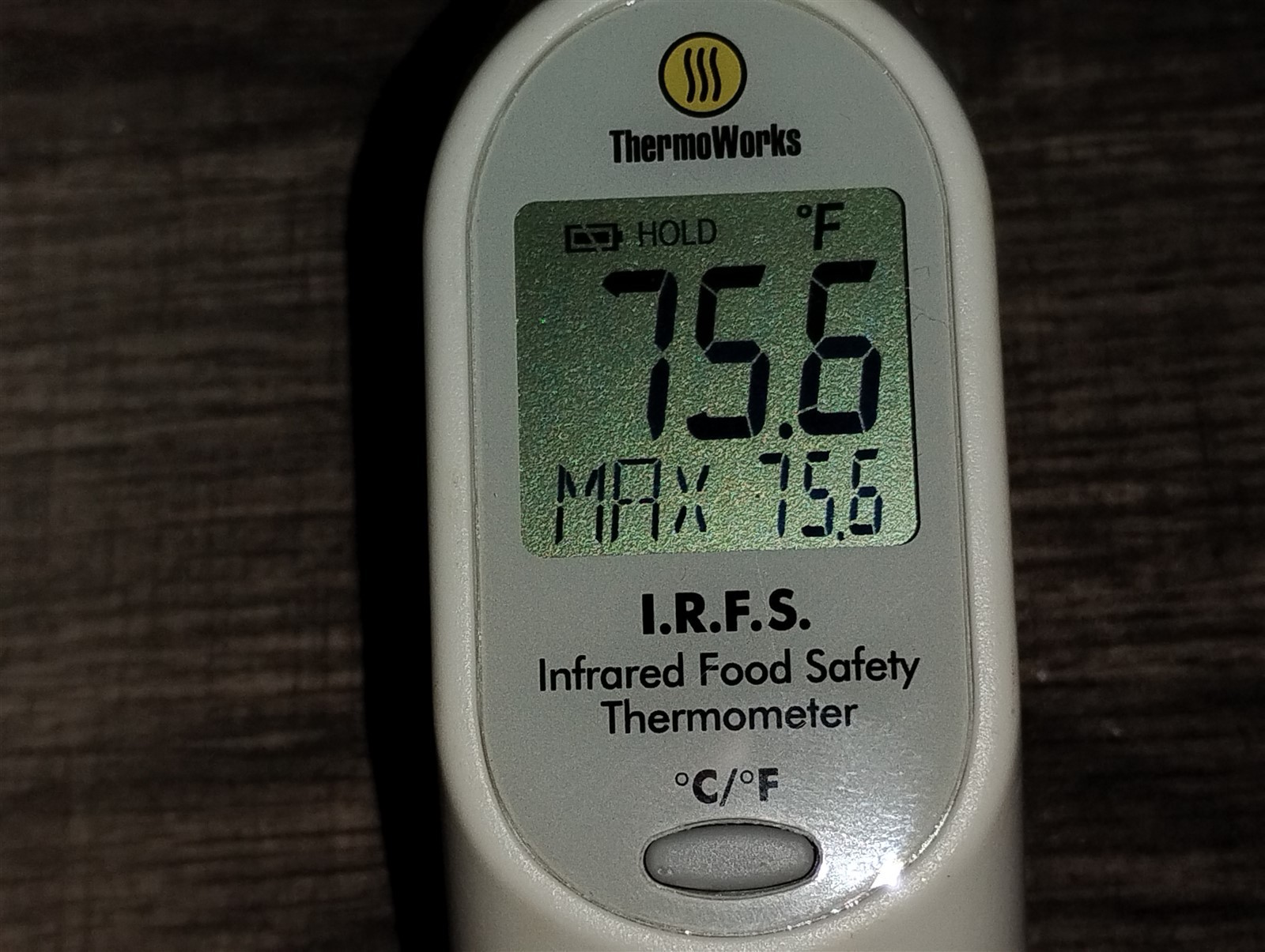ThermoWorks I.R.F.S. Digital Infrared Food Safety Thermometer Tested And Works