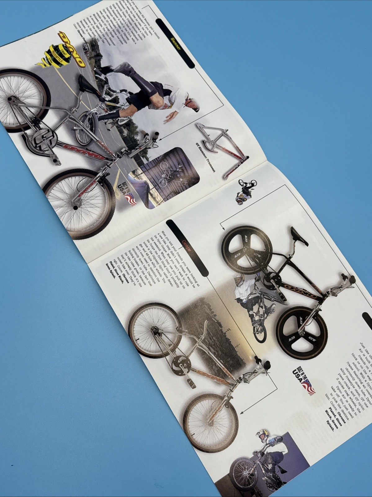 1996 GT DYNO BMX Freestyle Bicycle Catalog Mid-School 22 Pages AWESOME!