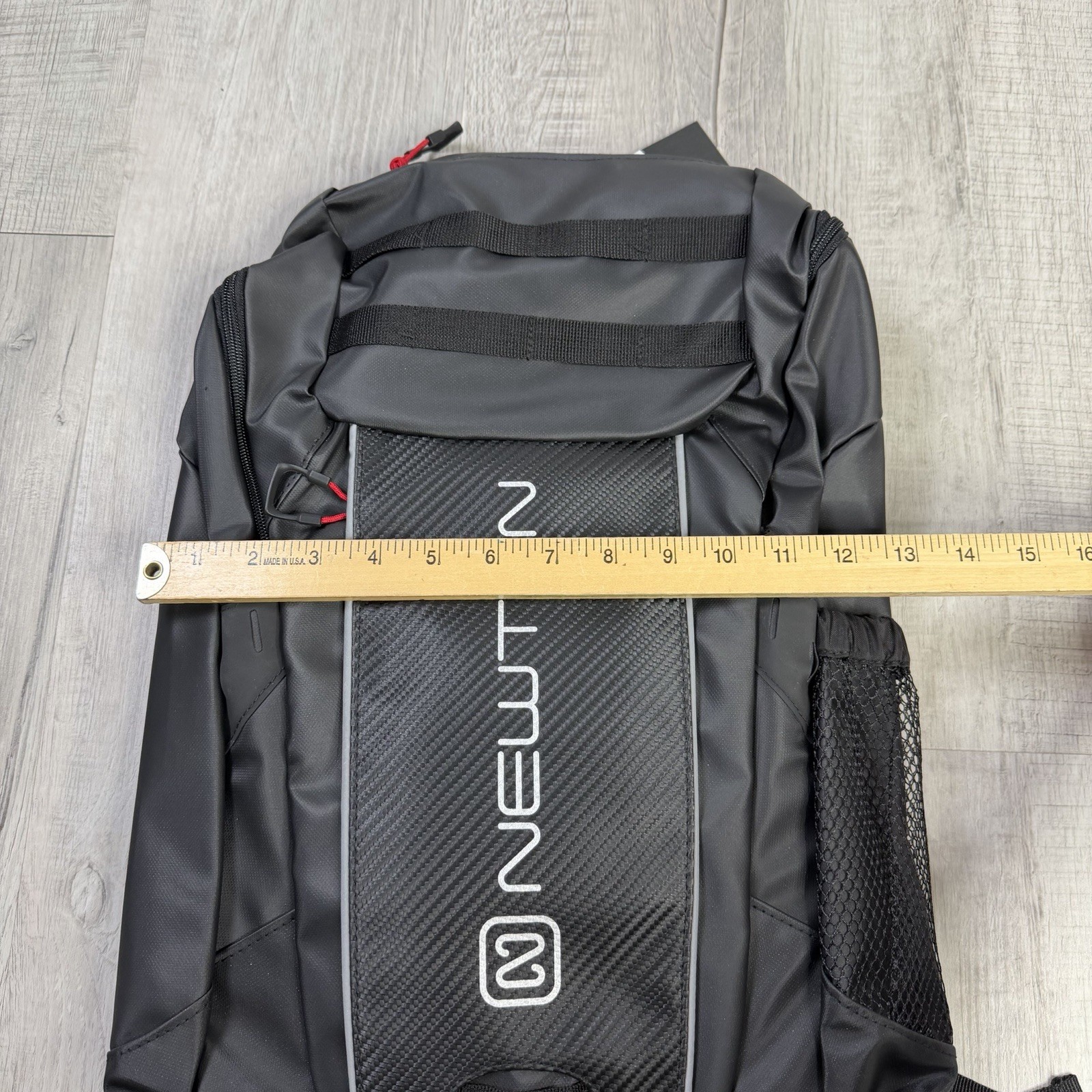 NWT Motion Composites Newton Wheelchair Bag Backpack Black Carbon Fiber