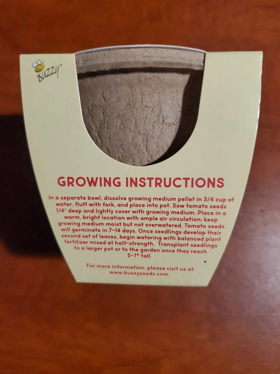 Buzzy Kids' Tomatoes Science Edition Grow Kit Learn. Brand New Sealed.