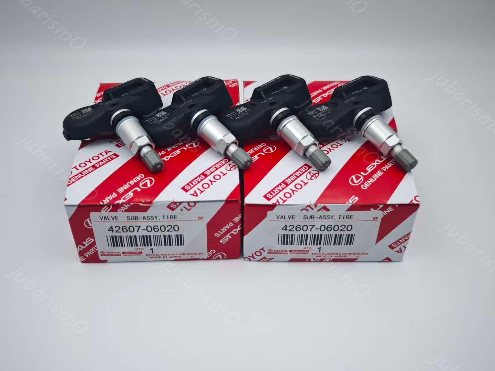 4X Genuine 42607-06020 Tire Pressure Monitoring Sensor For Toyota Corolla Prius