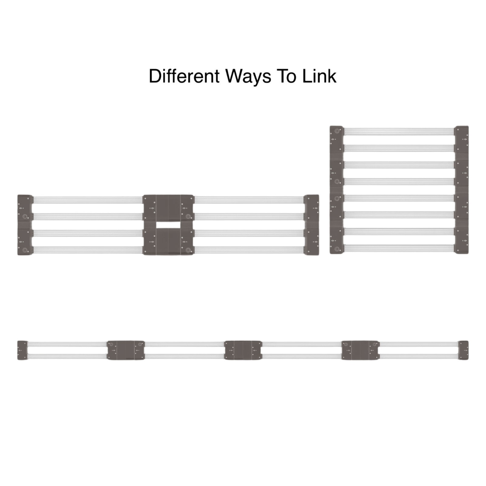 LED Grow Light Full Spectrum Linkable Seedling Veg Hydroponic Grow Lamp