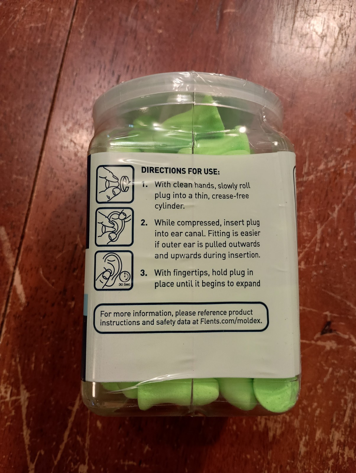 Flents Protechs Quiet Contour Foam Ear Plugs 50 Pair (33 NRR)