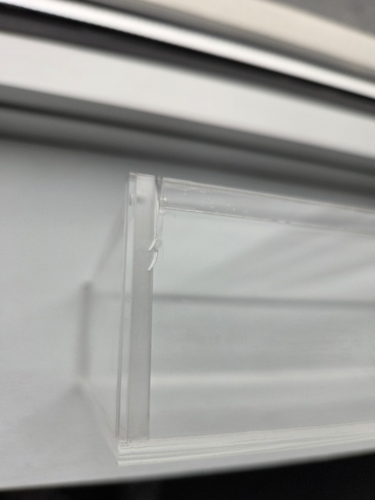 USED Garbage Pail Kids Acrylic Display Case Fits Collector Hobby Box Small Chip