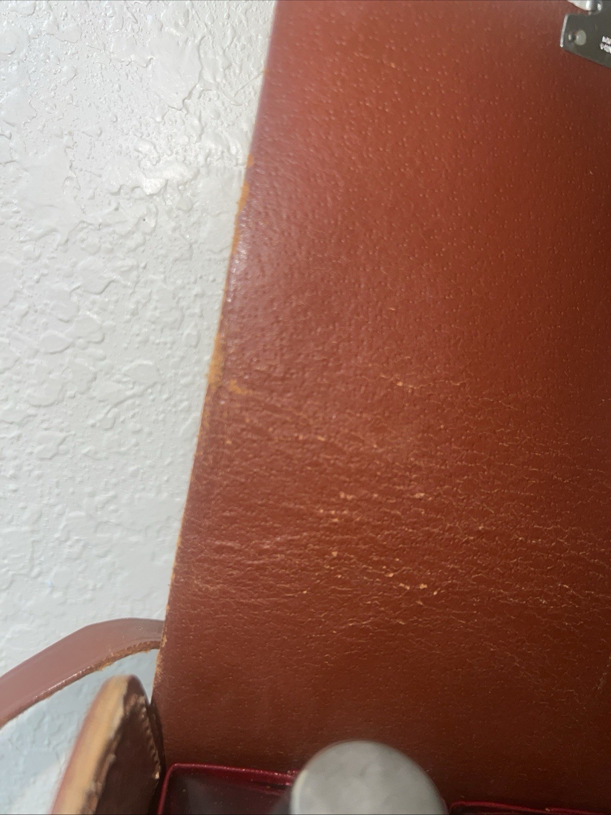 Vintage Enger Kress Leather Travel Bar Set MCM Mad Men Era Bourbon & Scotch