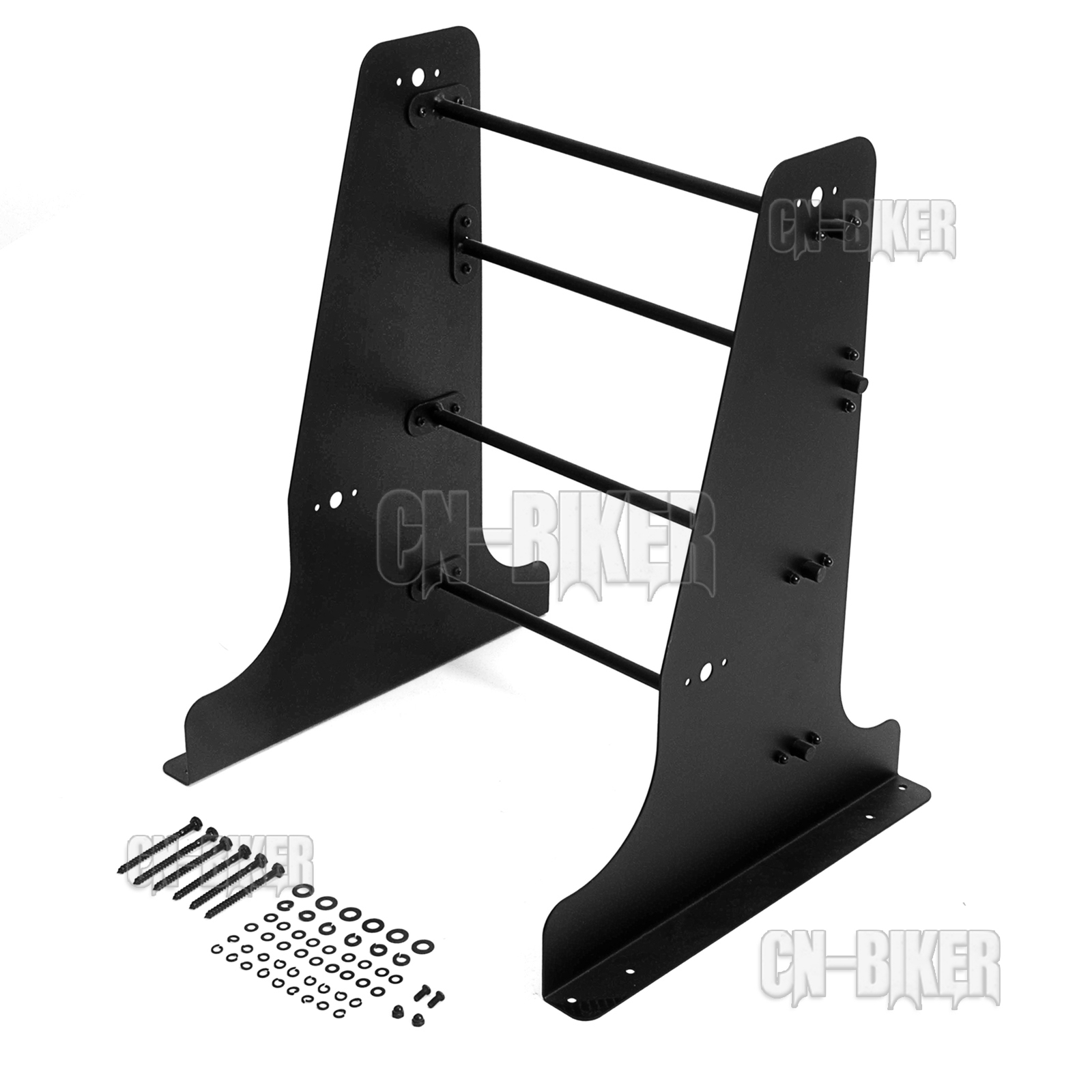 Pack Wall Mount Storage Rack For Harley Tour Pak Touring Road King Street Glide