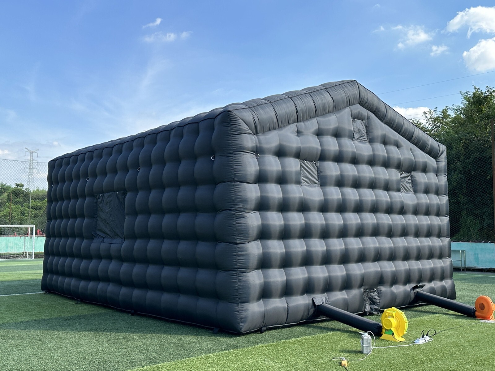 NEW Portable Inflatable CubeLounge Party Waterproof Nightclub House Disco Tent