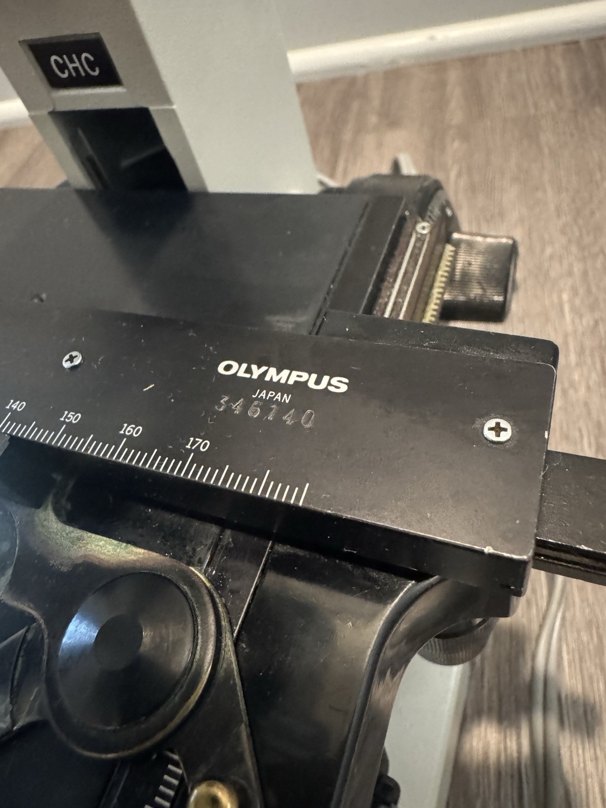 Olympus CHC CH Binocular Laboratory Microscope 6 Objective Lenses