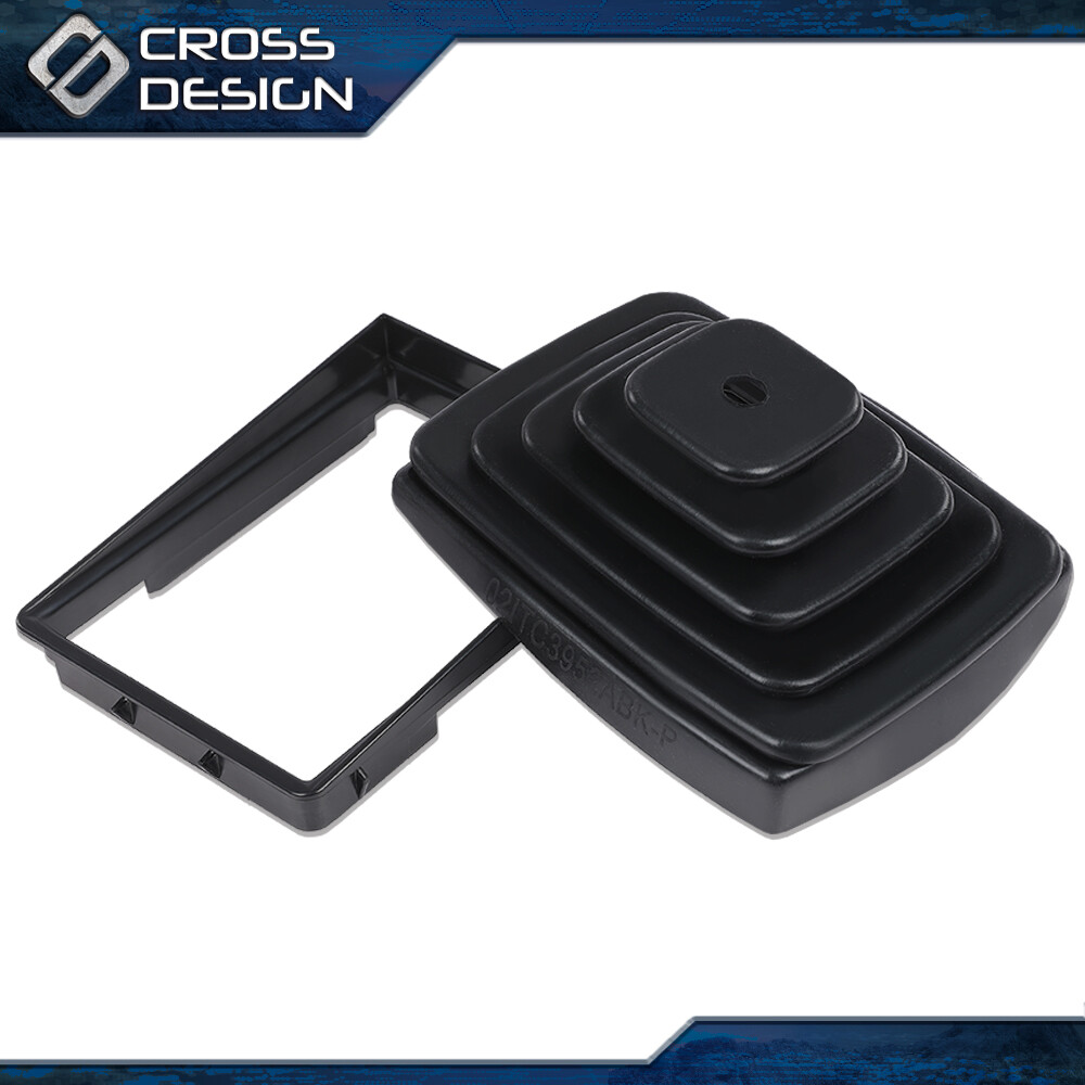 Fit For 1997-04 Jeep TJ Wrangler Manual Trans Shifter Boot & Retainer Bezel Kit