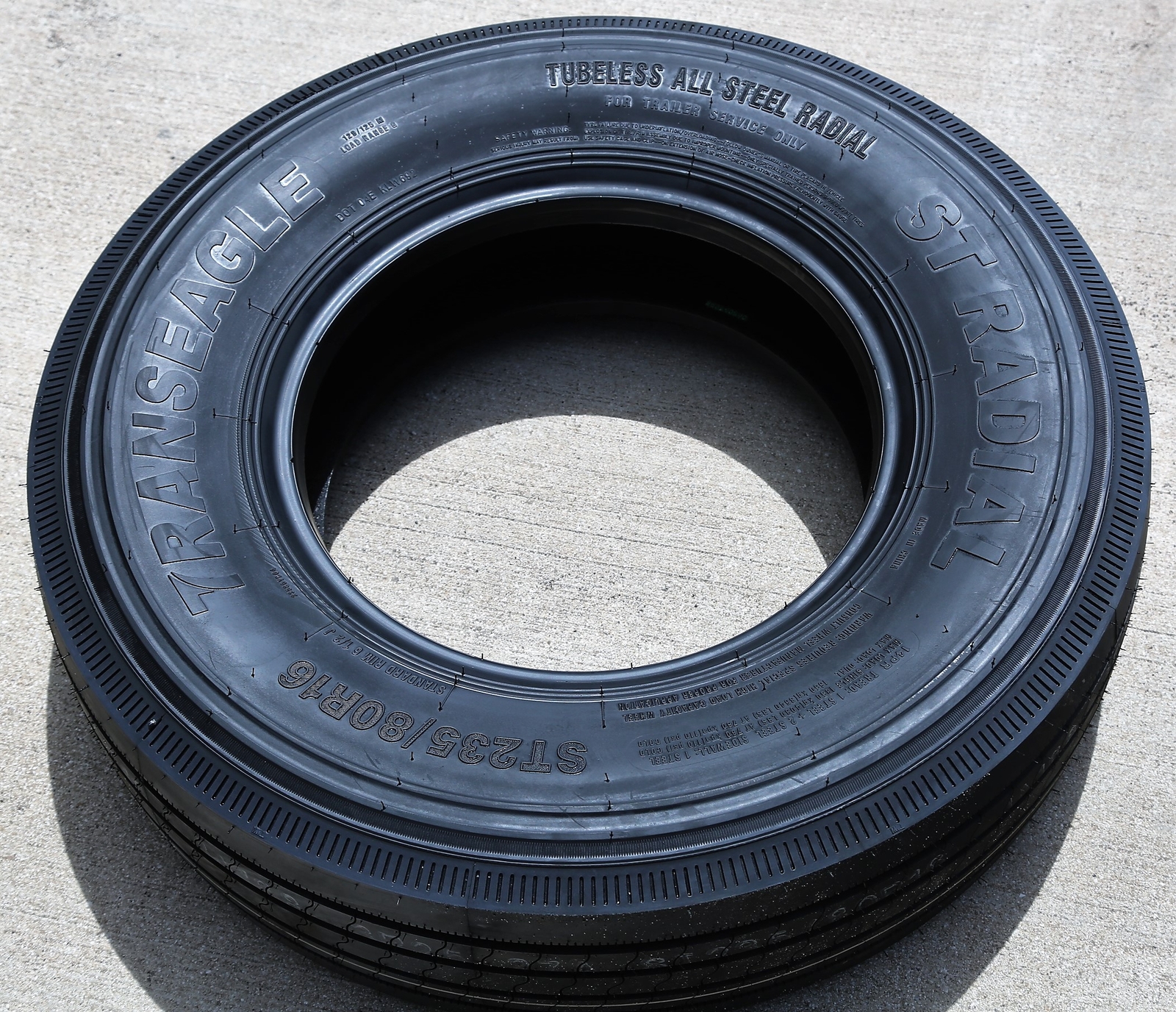 4 Tires Transeagle All Steel ST Radial ST 235/80R16 Load G 14 Ply Trailer