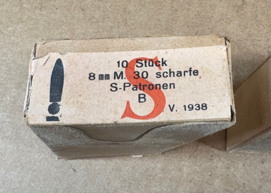 Lot of Steyr Mannlicher M95 (5 Round) Clips Original WW2 Era 8x56r SET of 4