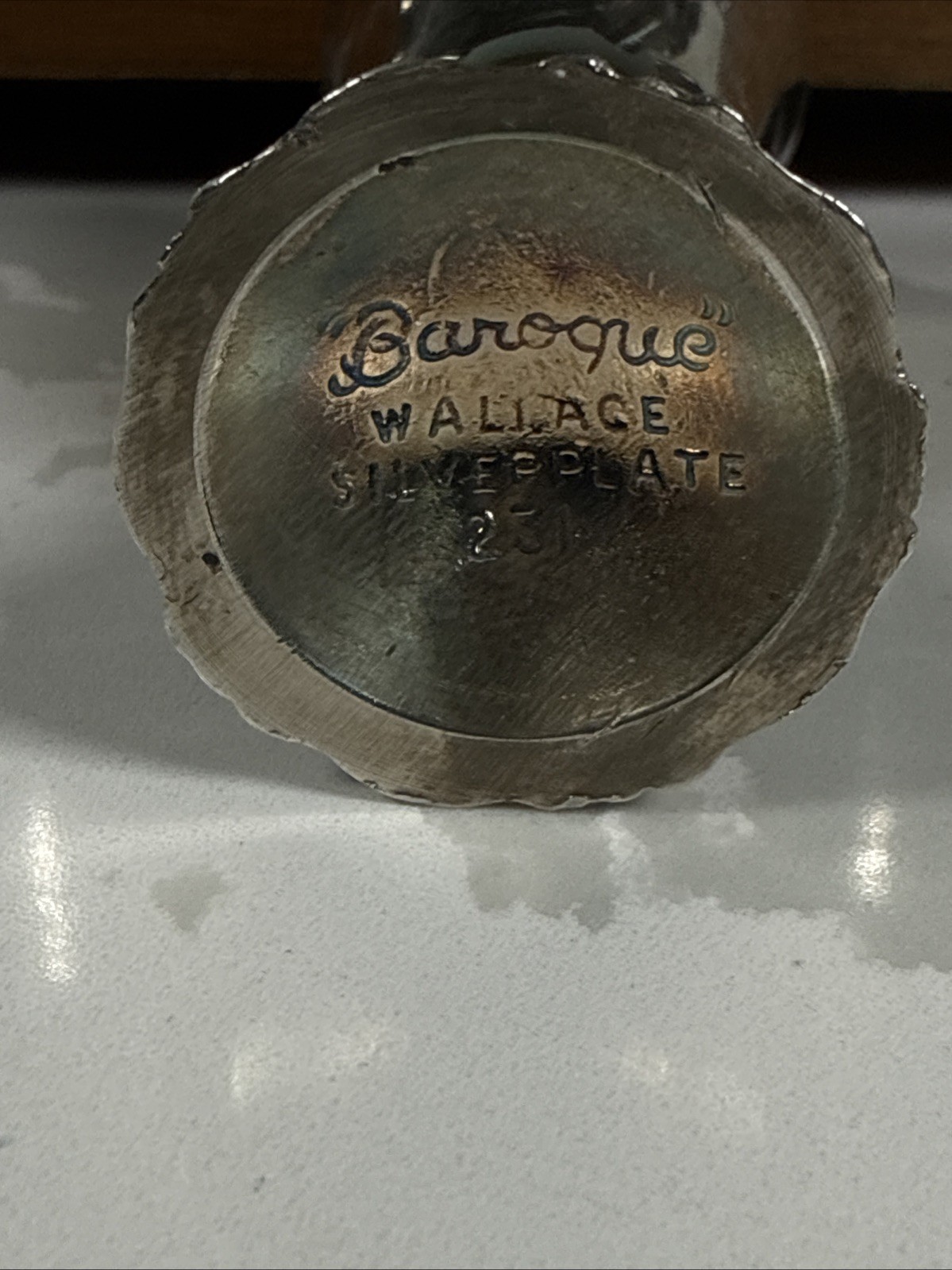 6 Wallace Cordials Shot Cups W/Wallace Baroque Silverplated Tray*