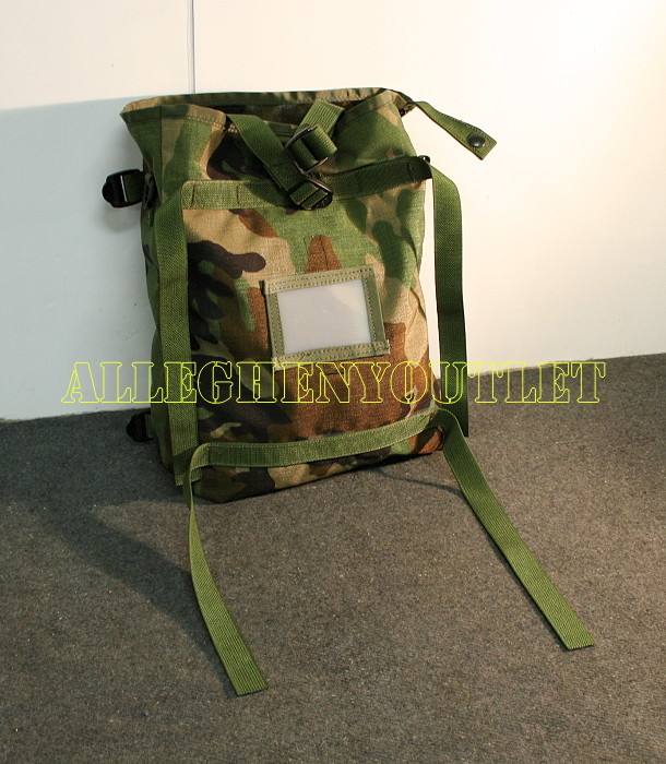 Molle RADIO POUCH WOODLAND Camo UTILITY Tote Pack US Army Military USGI VGC
