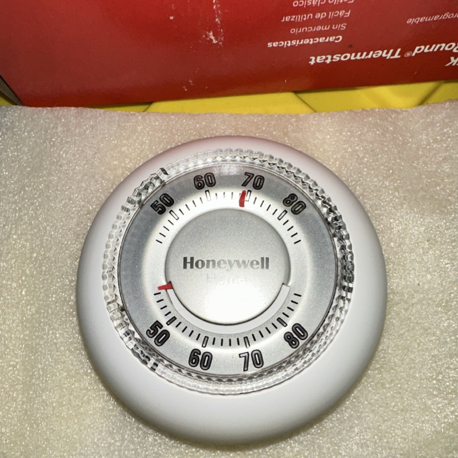 Honeywell Home T87K1007 The Round Heat-Only Non-Programmable Thermostat NEW