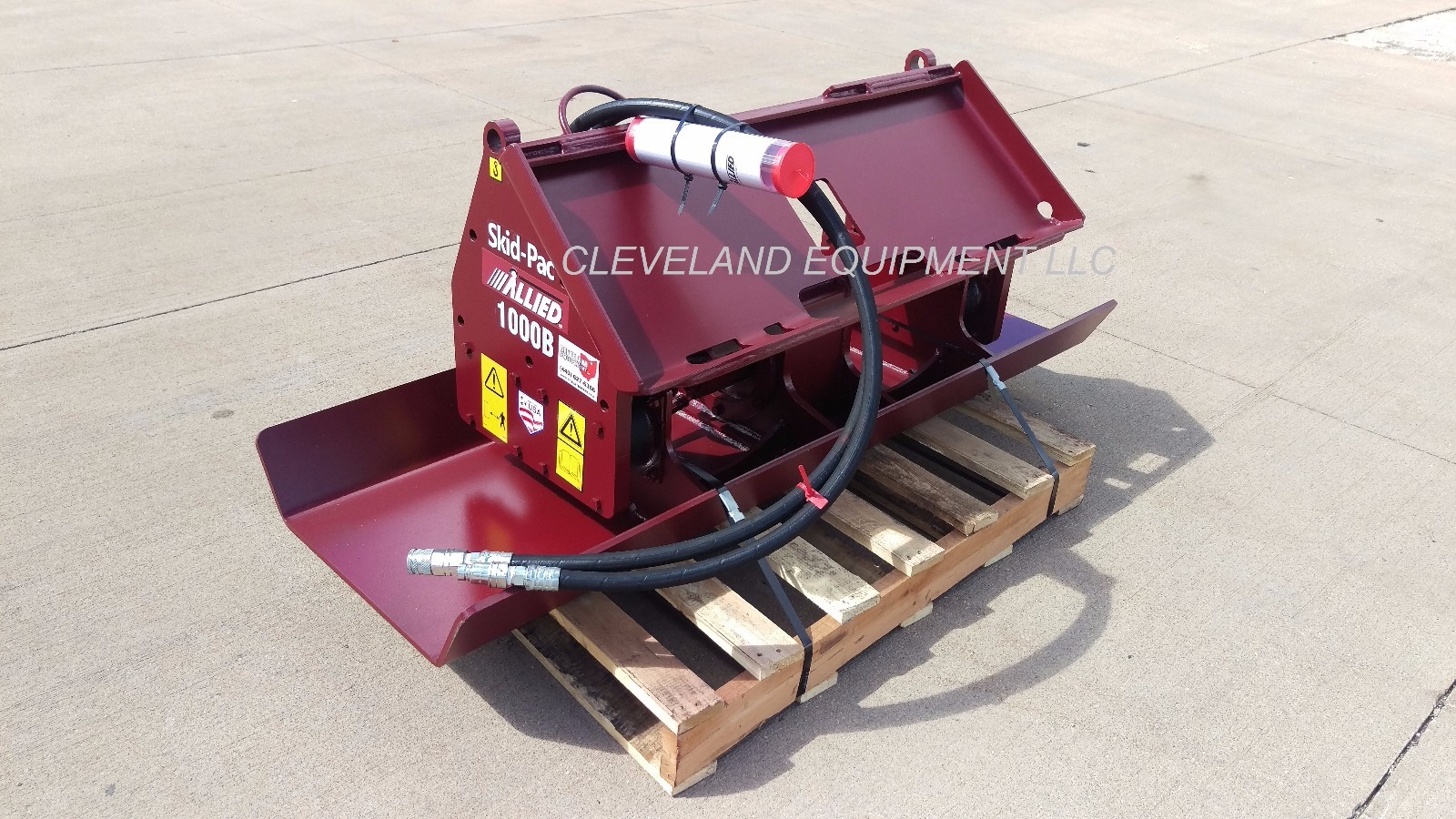 72" RAMMER HO-PAC 1000-CS VIBRATORY PLATE COMPACTOR ATTACHMENT Skid Steer Roller