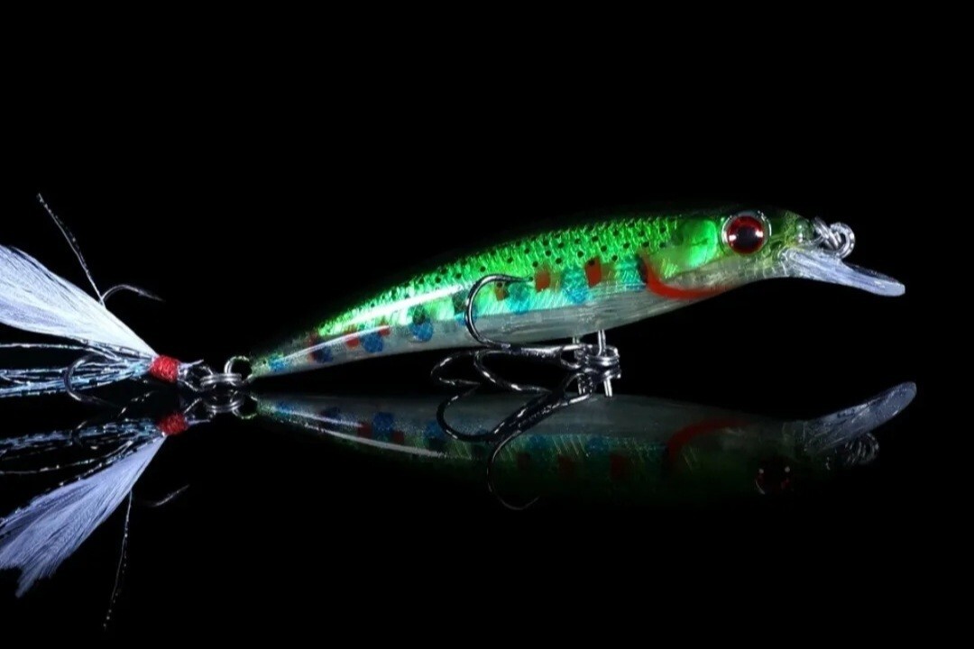 10 pcs Hard Minnow Fishing Baits Bass Lures Crankbait Tackle Wobbler New Lot