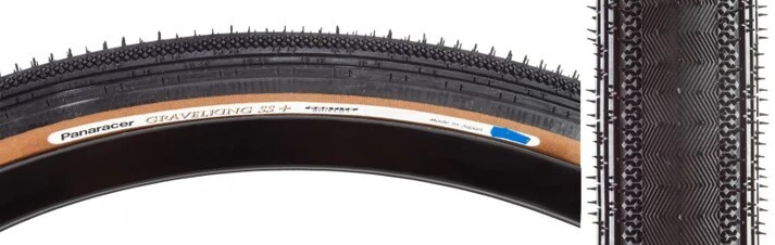 Panacer Gravelking SS + Protite Sheild + 700 x 38 Folding Gravel Black/Brown