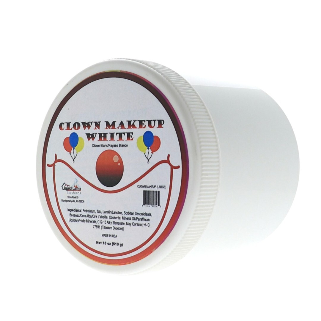 Clown Makeup White Cream - 18 Oz