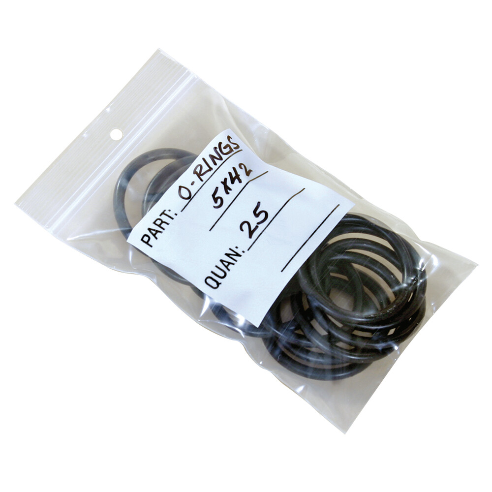 RECLOSABLE ZIP SEAL PARTS BAG PLASTIC HEAVY DUTY 4MIL LOCK HANG HOLE WHITE BLOCK