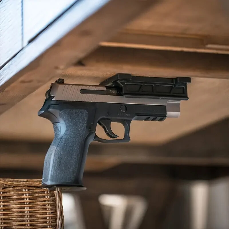 1 Pack Gun Magnet Mount, Magnetic Concealed Gun Holster Pistol Holder For Car