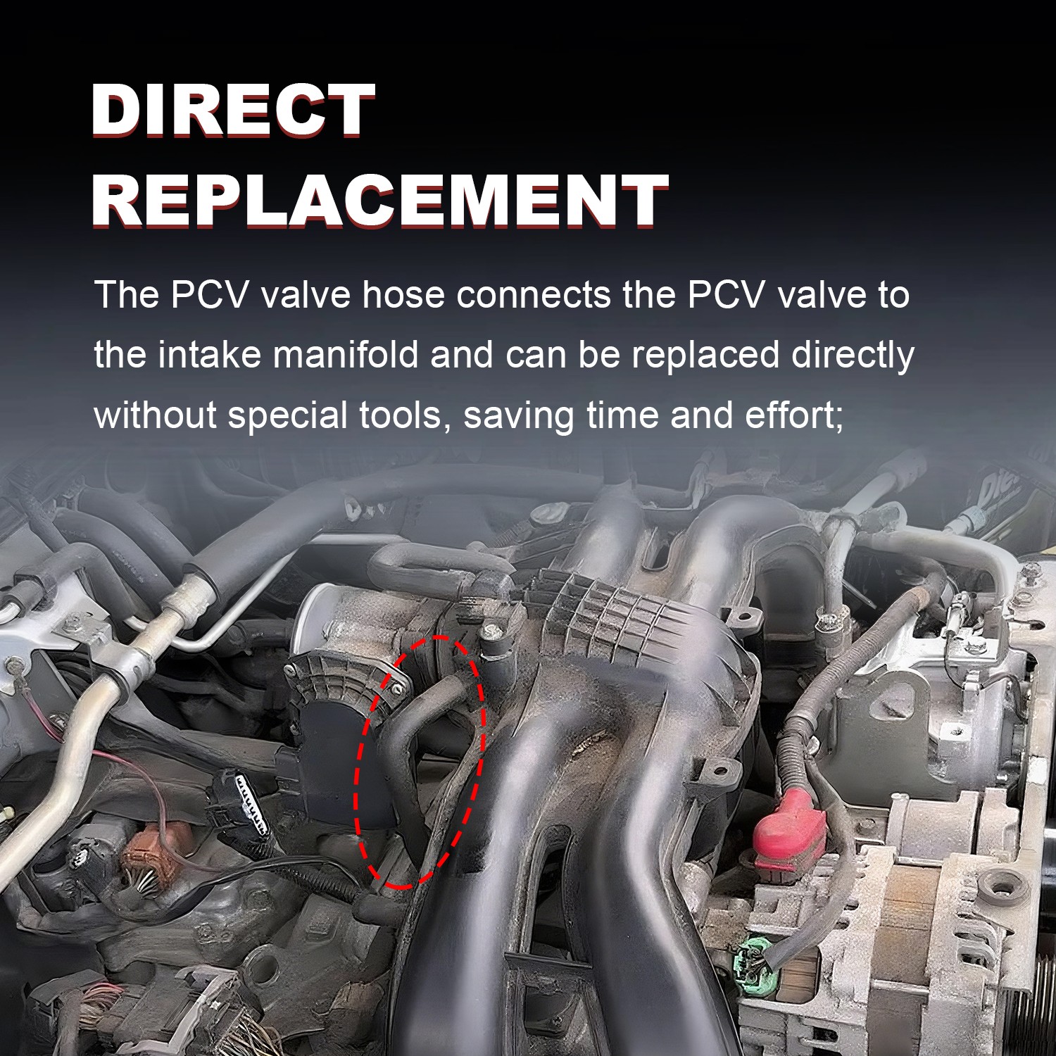 New Vacuum Hose - PCV Valve Hose for Subaru Crosstrek Forester Impreza