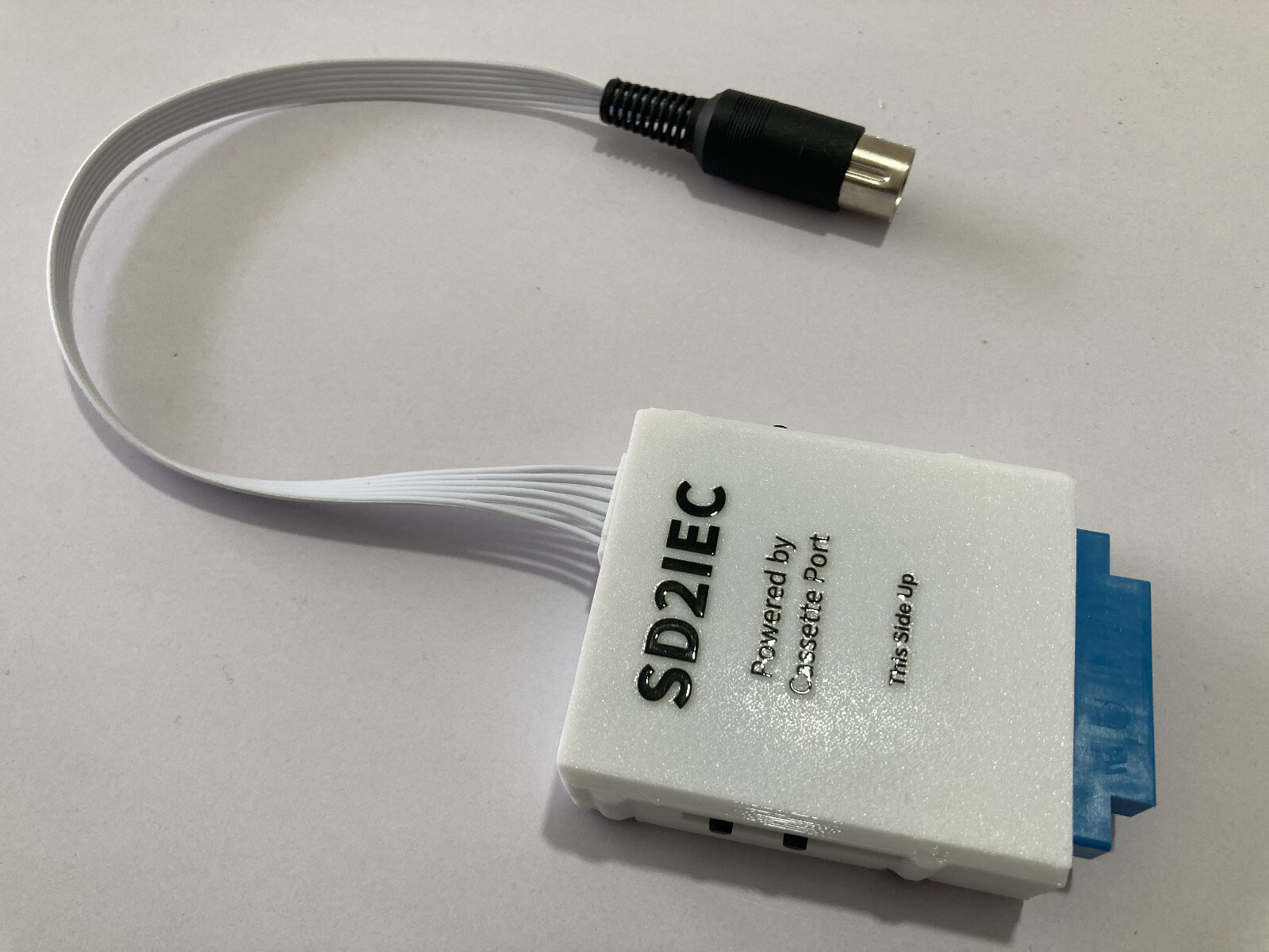 Commodore 64 Micro SD Card Reader SD2IEC Powered By Cassette Port