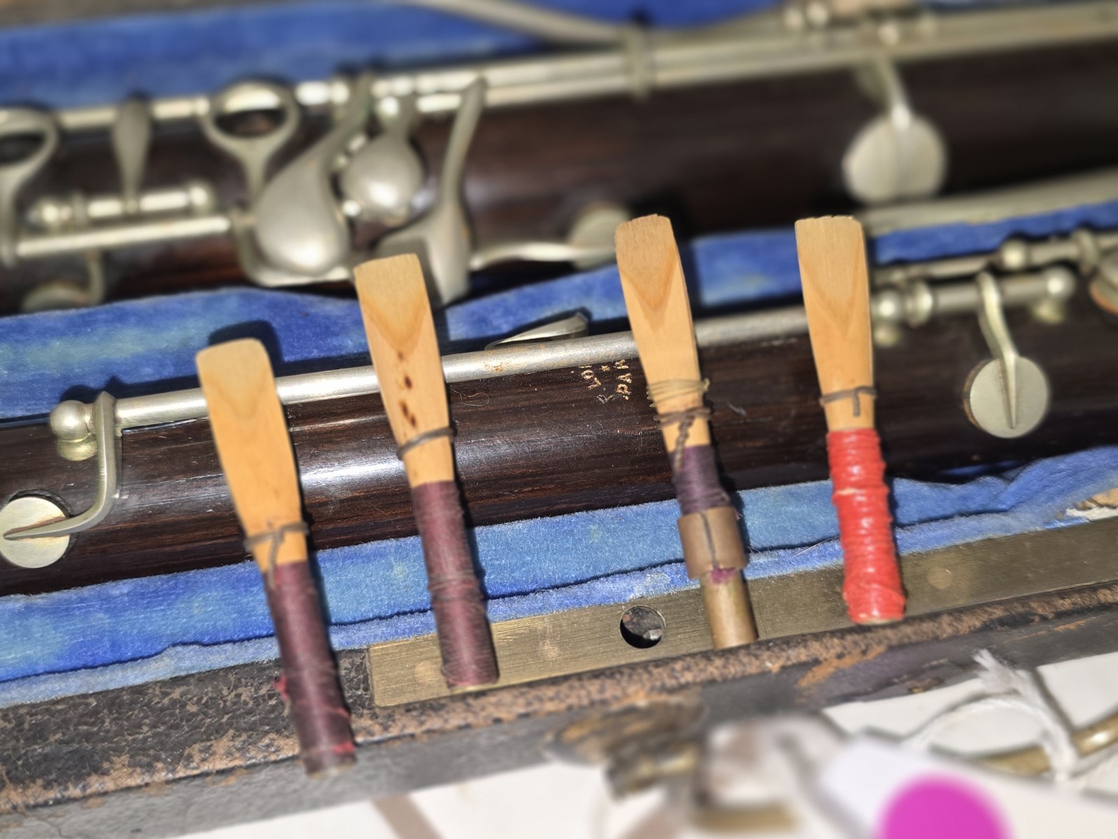 F. Loree English Horn. Triebert System 3 Palisander Wood. No SN Very Early Rare