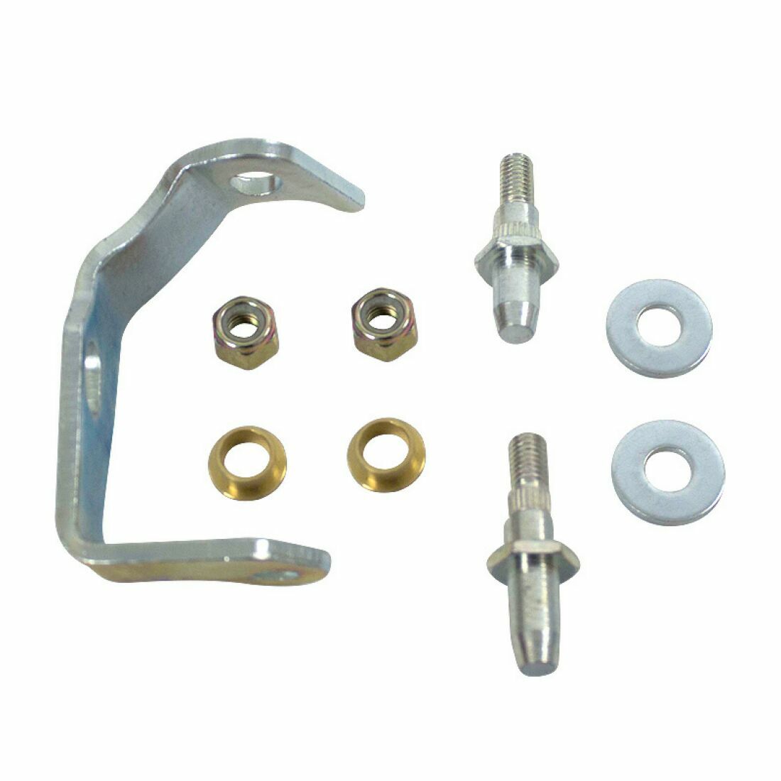 Pair Door Hinge Pin & Bracket Kit Front Driver Side LH for 99-07 Chevy GMC 38456