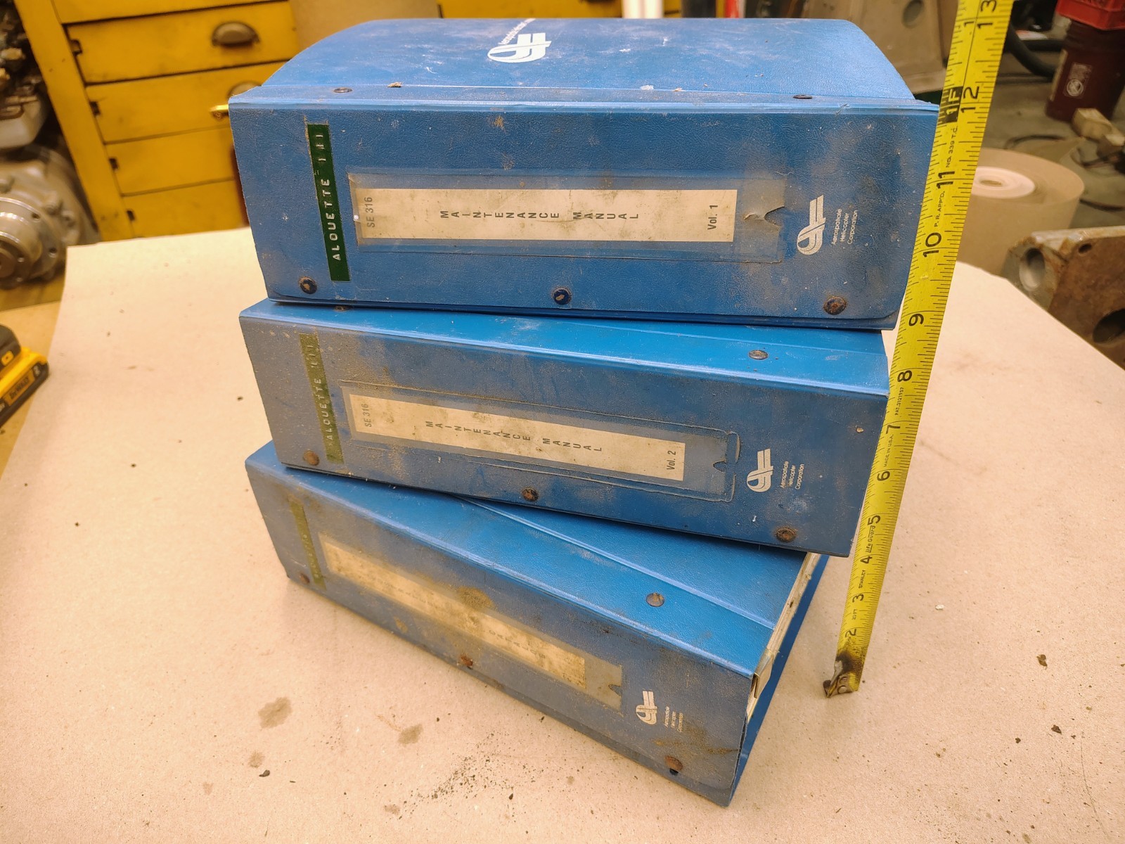 Alouette III Helicopter Maintenance And Service Manuals Sud Aviation