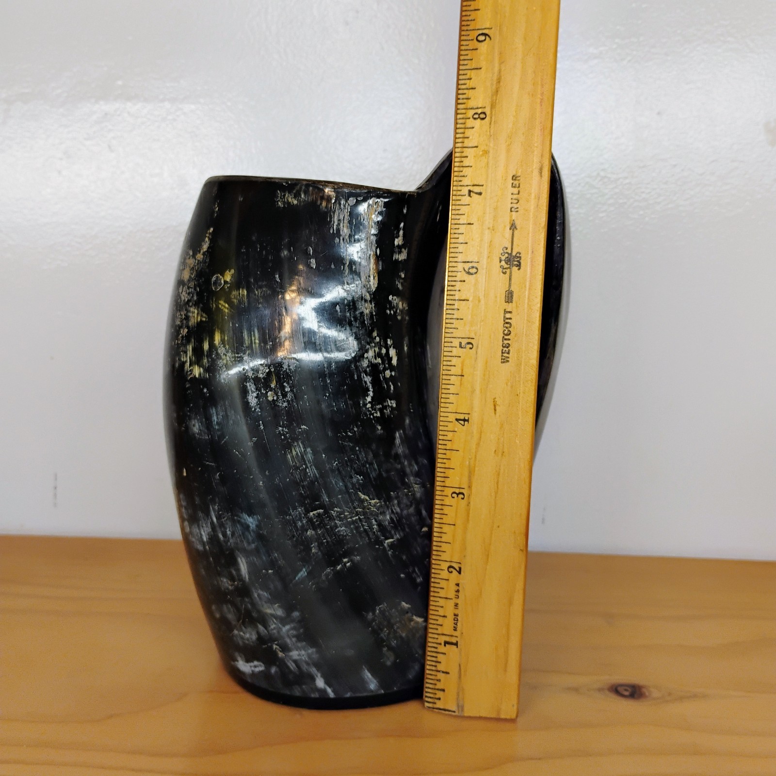 AleHorn Beer Mug Made Of Real Animal Horn