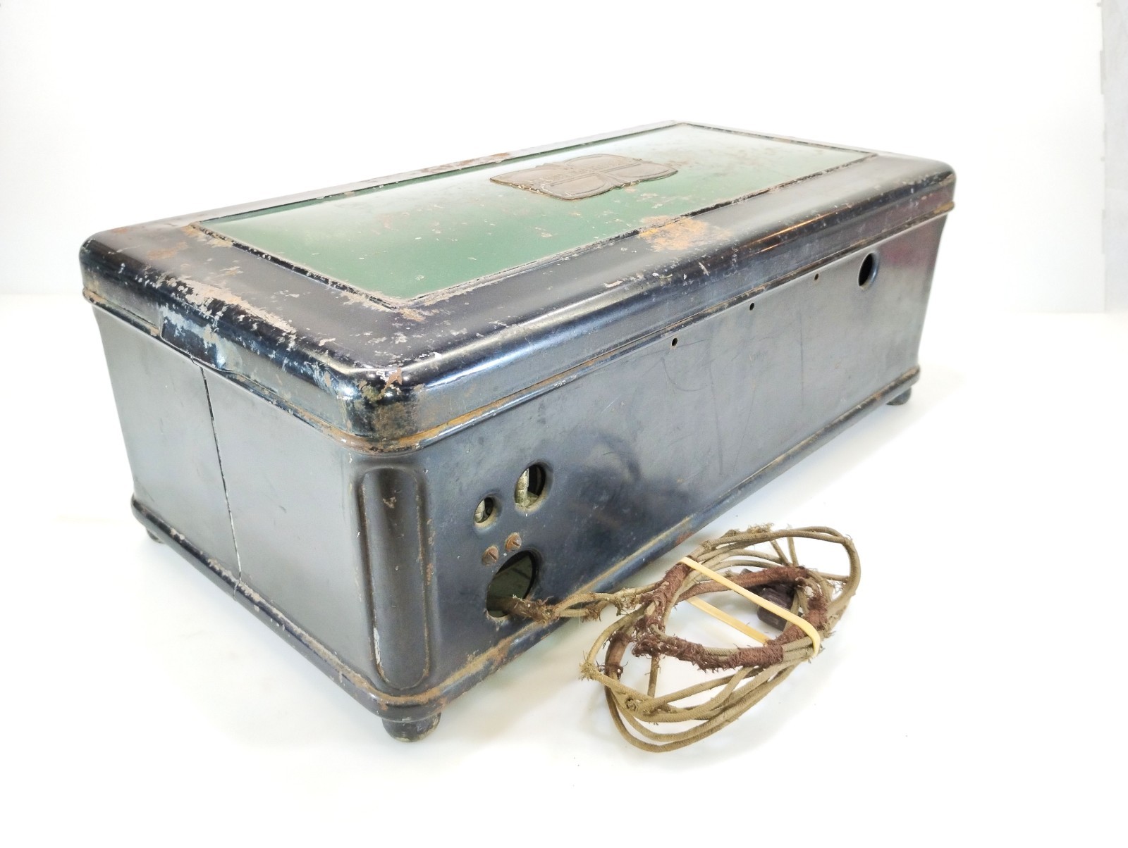 Antique Atwater Kent Model 47 Tube Radio Metal Case Untested Parts Repair