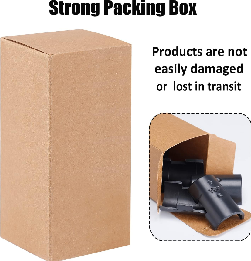 16 Pack Wire Shelving Shelf Lock Clips for 1" Post Shelving Sleeves Replacement