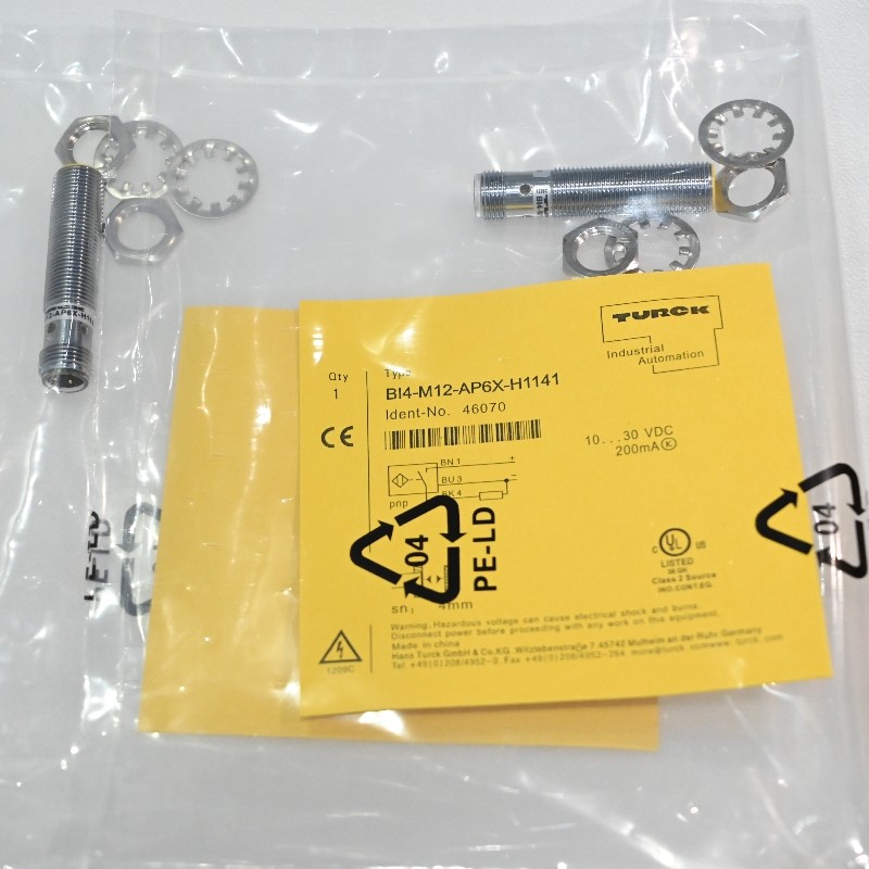 New Turck BI4-M12-AP6X-H1141 Metal Prox Switch IP67 NPN US Stock Fast Ship